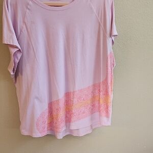 Light Pink Graphic T-Shirt